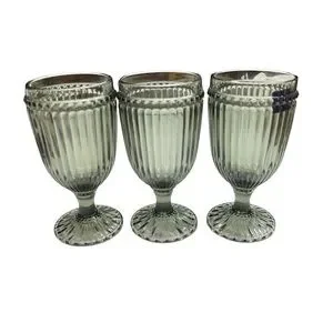 Mikasa Dining New Mikasa Italian Countryside Pressed Dots Iced Tea Glasses Set Of 3 Poshmark